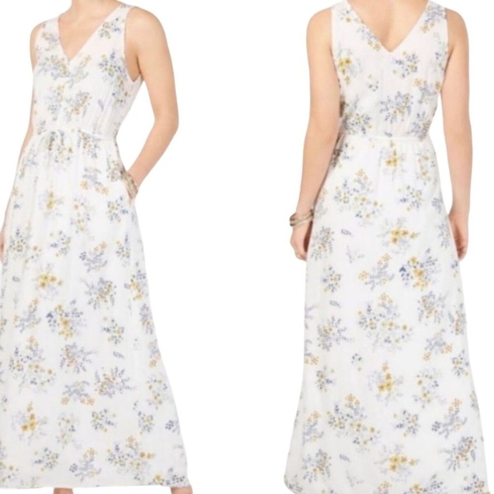 🏷️Lucky Brand Floral Printed Maxi Dress — XS